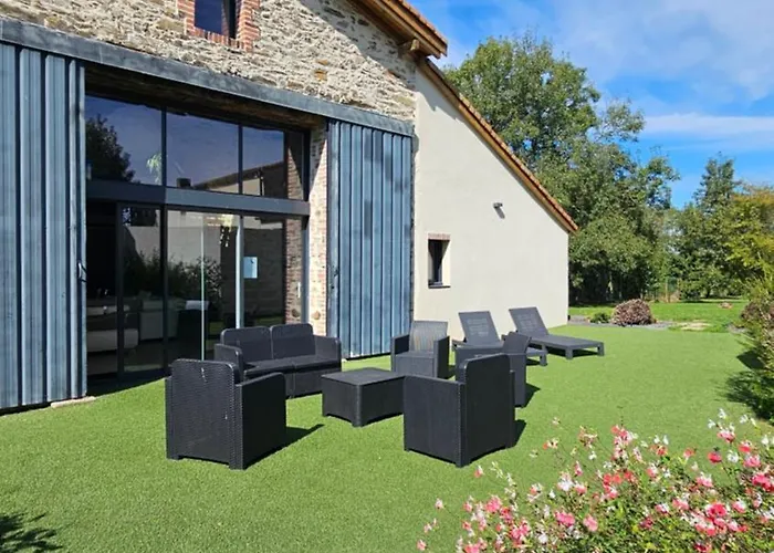 Ferienhaus Le Petit Loup Grande Maison De Charme En Campagne LʼOie